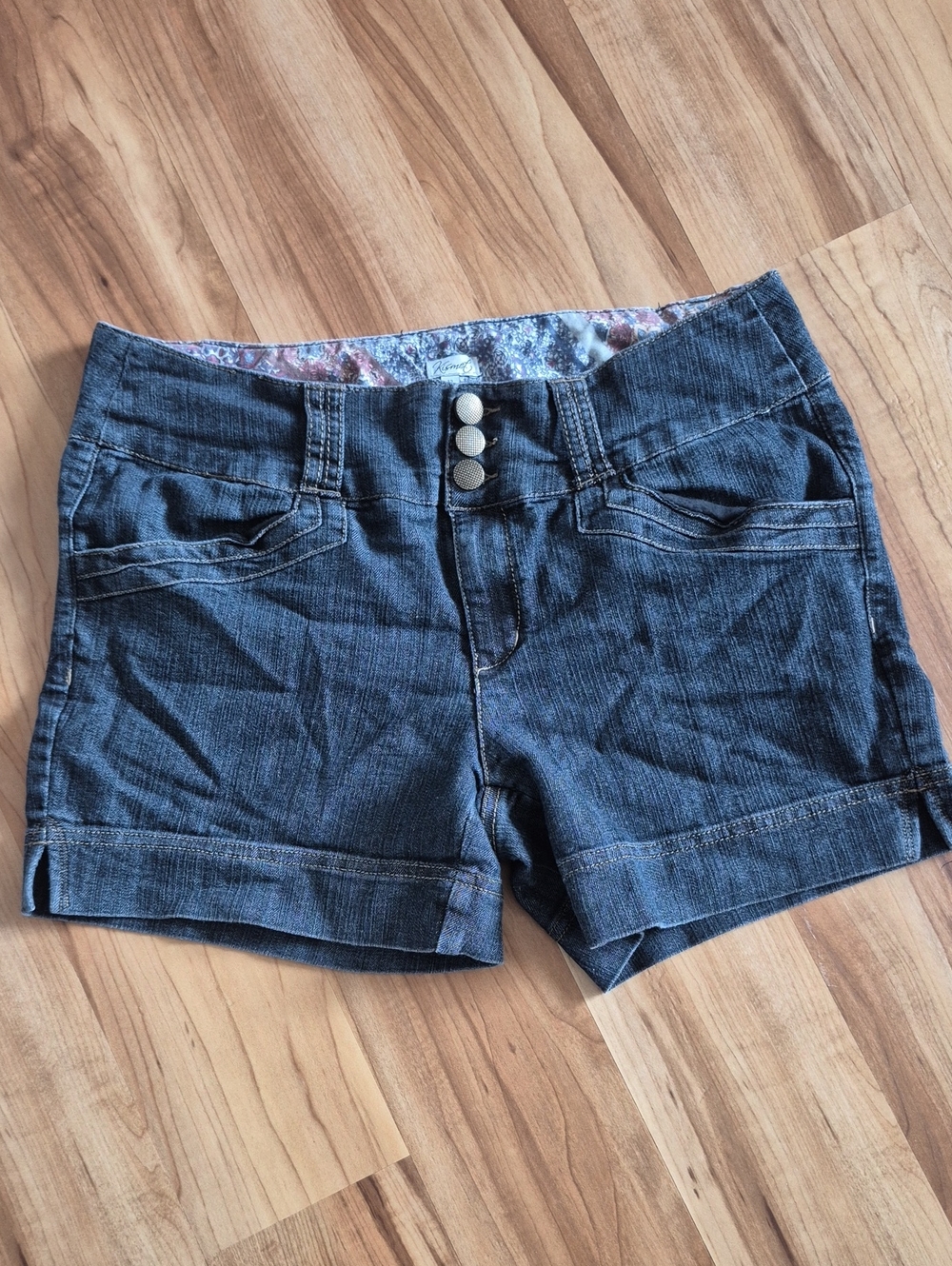 Classic Dark Denim Women’s Shorts
